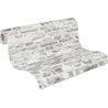 As Creation|Papier Peint brique grise clair industriel|Imitation Brique