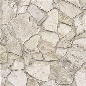 Papeldecor|Papel pintado efecto granito con brillo gris taupe|Imitacion Piedra