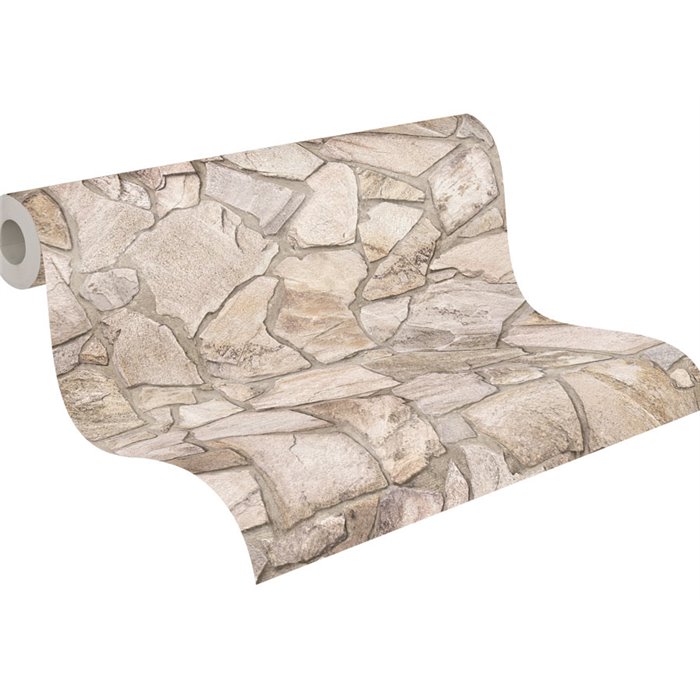 As Creation|Wallpaper natural stone masonry|Stone Imitation