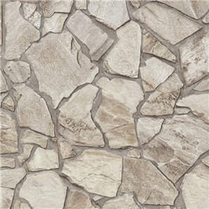 Papeldecor|Papier Peint mur en pierre grise naturelle|Imitation Pierre