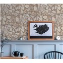As Creation|Wallpaper rustic natural stone wall effect|Stone Imitation