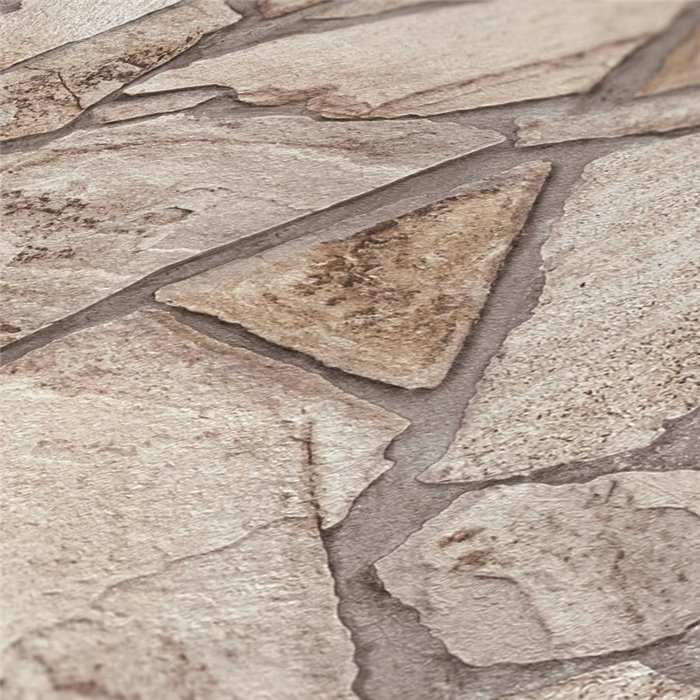 As Creation|Wallpaper rustic natural stone wall effect|Stone Imitation