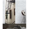 As Creation|Wallpaper white painted brick lime|Brick Imitation