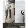As Creation|Wallpaper white painted brick lime|Brick Imitation