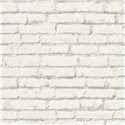 As Creation|Wallpaper white painted brick|Brick Imitation
