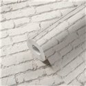 As Creation|Wallpaper white painted brick|Brick Imitation