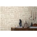 As Creation|Papier peint imitation mur en pierres, beige|Imitation Brique