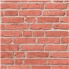As Creation|Papel pintado ladrillo rojo manpostería|Imitacion Ladrillo