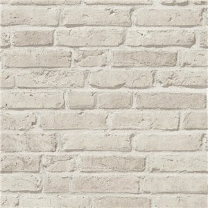Grandeco|Zeitlose Putzoptik Beige Tapete|Tapeten