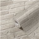 As Creation|Wallpaper light gray brick|Brick Imitation