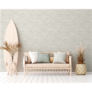 Papeldecor|Papier Peint brique noire en relief|Imitation Brique 2