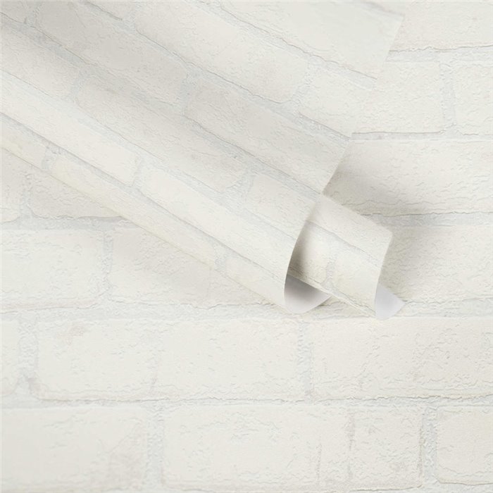 As Creation|Papier Peint brique blanche|Imitation Brique