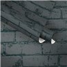 As Creation|Wallpaper black brick|Brick Imitation