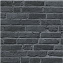 As Creation|Papier Peint brique noire urbaine|Imitation Brique