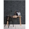 As Creation|Wallpaper black urban brick|Brick Imitation