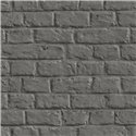 As Creation|Papier Peint brique gris foncé peint|Imitation Brique