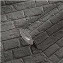 As Creation|Wallpaper dark gray painted brick|Brick Imitation