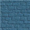 As Creation|Wallpaper blue painted brick|Brick Imitation