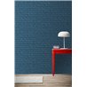As Creation|Wallpaper blue painted brick|Brick Imitation
