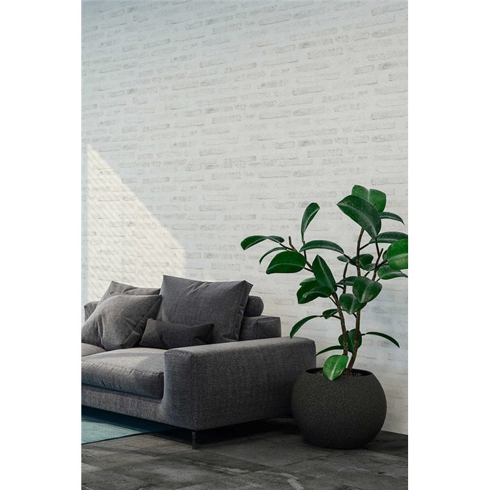 Papel pintado ladrillo blanco piedra - As Creation New Walls 374222