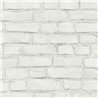 Papel pintado ladrillo blanco urban - As Creation Neue Bude 2.0 374142