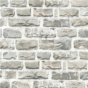 Papeldecor|Wallpaper black embossed brick|Brick Imitation