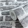 As Creation|Wallpaper black brick cobblestone|Brick Imitation