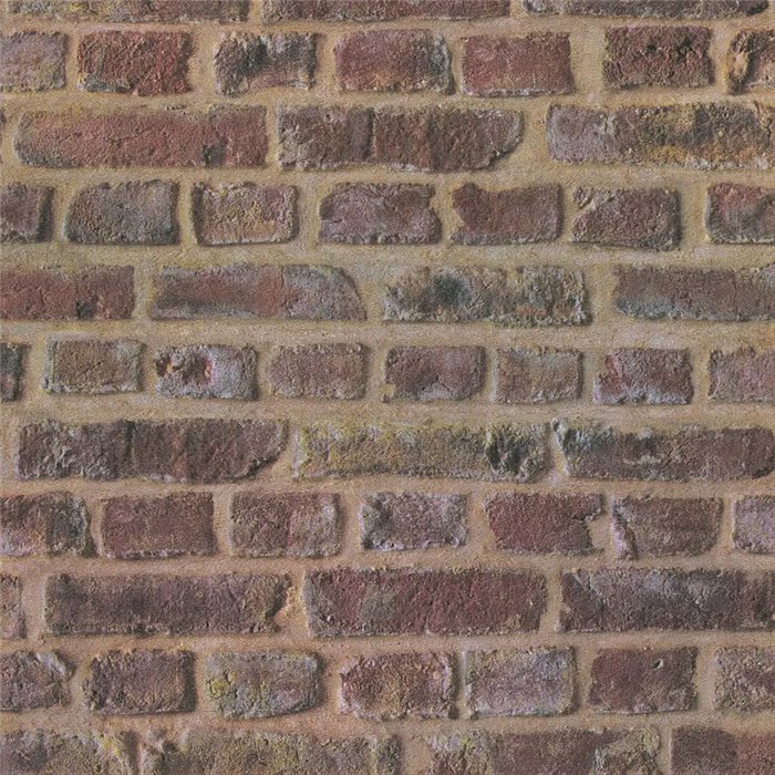 As Creation|Papel pintado ladrillo marrón chocolate|Imitacion Ladrillo