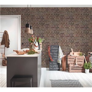 As Creation|Wallpaper red brick masonry|Brick Imitation 2