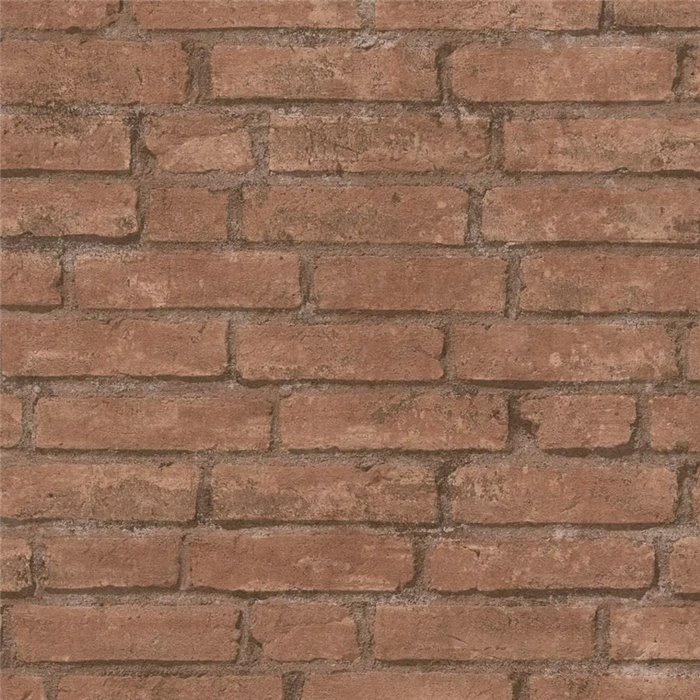 As Creation|Papel pintado ladrillo marrón|Imitacion Ladrillo