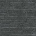 Papel pintado ladrillo negro - As Creation Industrial 377475