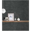 As Creation|Wallpaper black brick|Brick Imitation