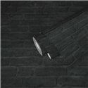 Papel pintado ladrillo negro - As Creation Industrial 377475