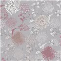 As Creation|Papier Peint fleurs pissenlit gris|Papier Peint