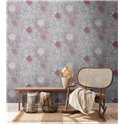 As Creation|Papier Peint fleurs pissenlit gris|Papier Peint