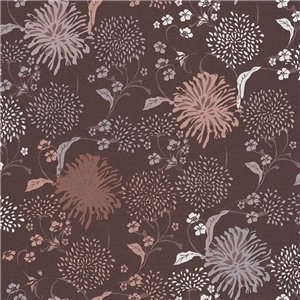 As Creation|Papier Peint floral nostalgique design vintage gris|Papier Peint