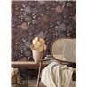 As Creation|Wallpaper floral wine or burgundy color|Wallpaper