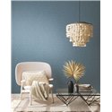 As Creation|Moderner minimalistischer Tapete in Blau und Silber|Tapeten