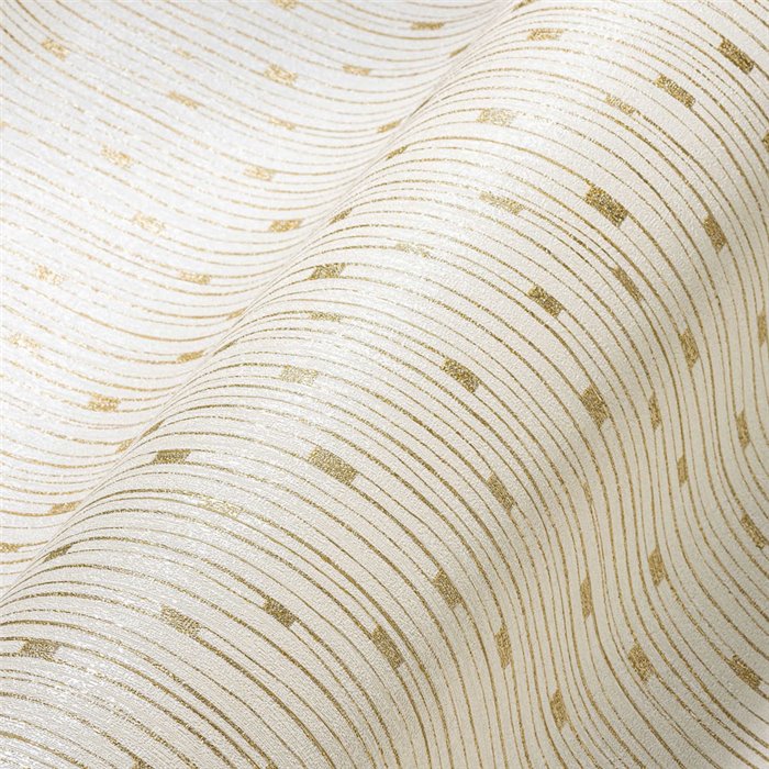 As Creation|Papier Peint style moderne beige clair et doré|Papier Peint
