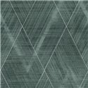 As Creation|Modern wallpaper with green and silver rhombuses|Rhombus