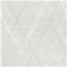 As Creation|Wallpaper white and metallic silver rhombuses|Rhombus