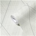 As Creation|Wallpaper white and metallic silver rhombuses|Rhombus