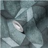 As Creation|Tapete 3D strukturierter blauer Beton|Tapeten