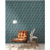 As Creation|Tapete 3D strukturierter blauer Beton|Tapeten