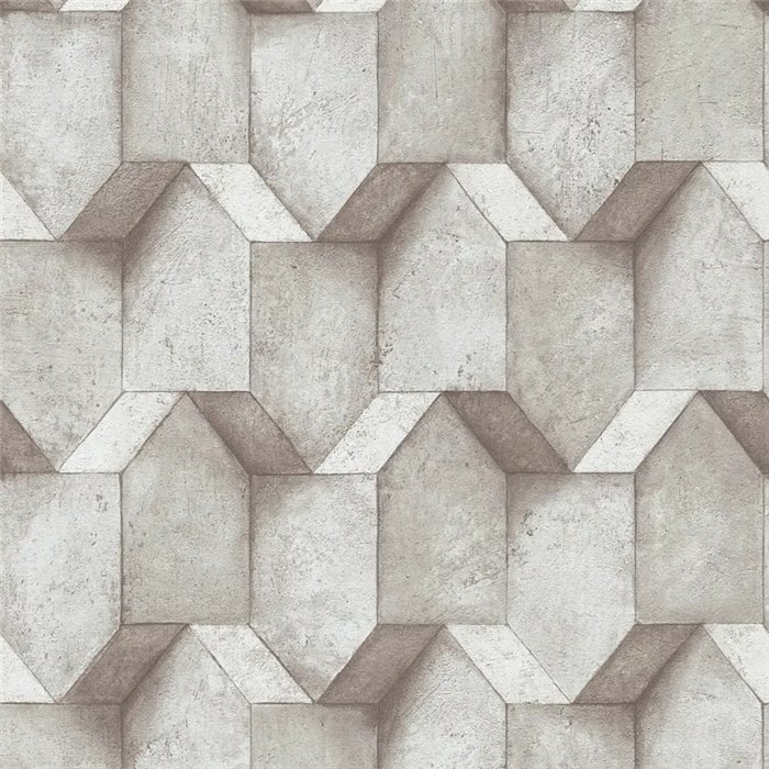 As Creation|Papel Pintado muro hormigón 3D contemporáneo|Papel Pintado