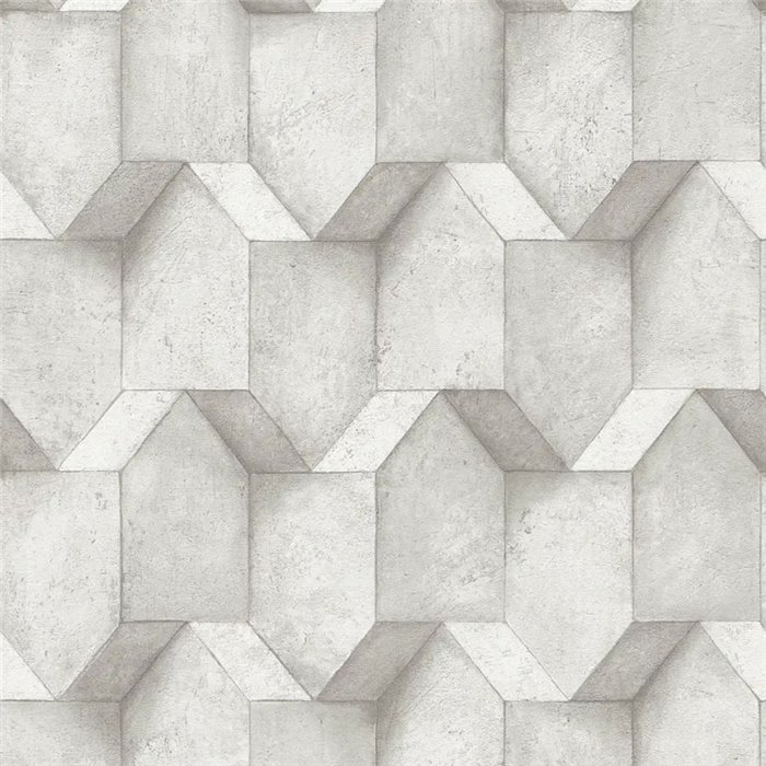 As Creation|Papel Pintado hormigón efecto 3D contemporáneo|Papel Pintado