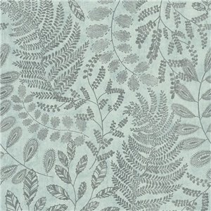 As Creation|Retro floral boho style white and pink wallpaper|Wallpaper