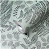 As Creation|Wallpaper Scandinavian turquoise ferns|Wallpaper