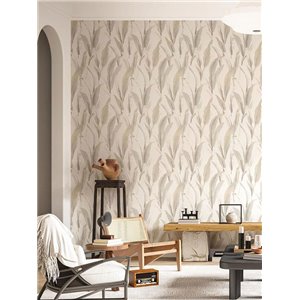 Casadeco|Papel pintado flores pequeñas con lirios del valle celestes|Floral 2