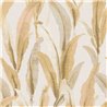 Cristiana Masi|Wallpaper brush-stroked leaves ochre and vanilla|Floral